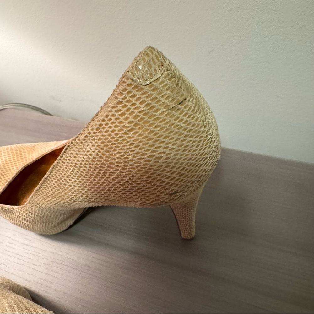 Bcbgeneration Snake-Texture Platform High Heels N… - image 5